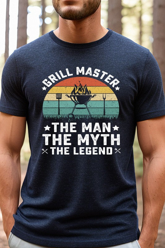 Fathers Day Gifts Grill Master The Man Tee