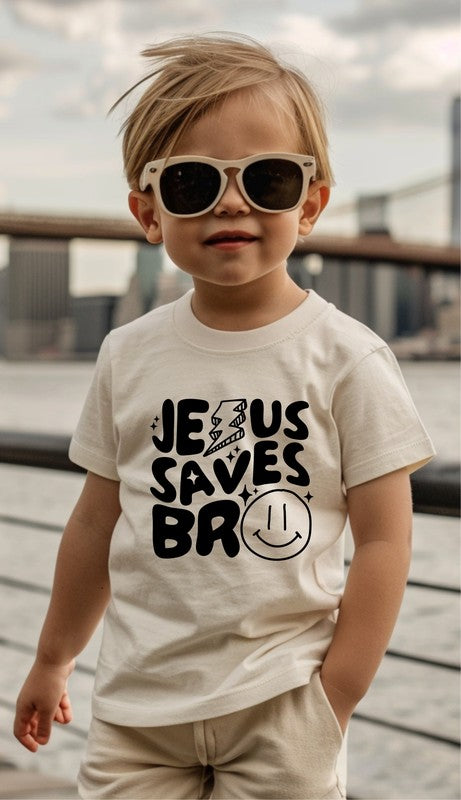 Jesus Saves Bro Toddler Tee